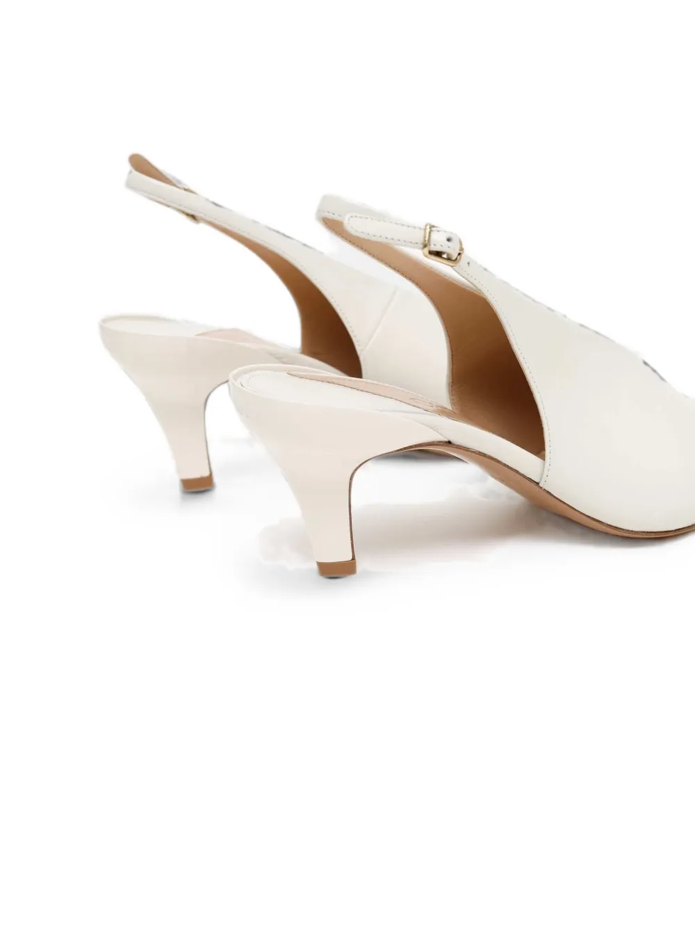 Chloé pointed-toe slingback pumps Wit