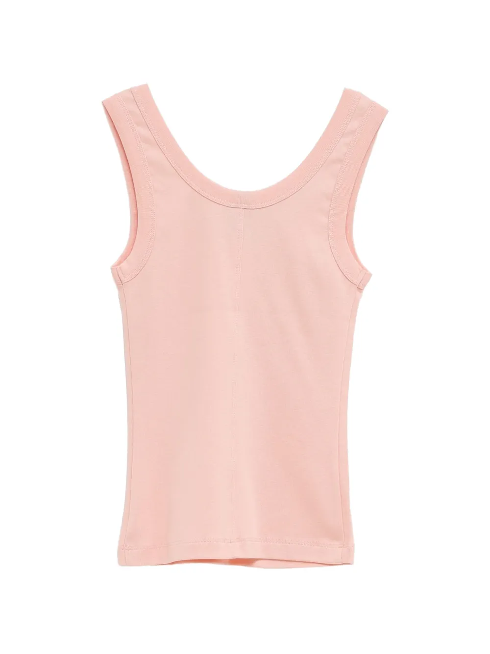 FLORE Hillie tanktop met diepe ronde hals Roze