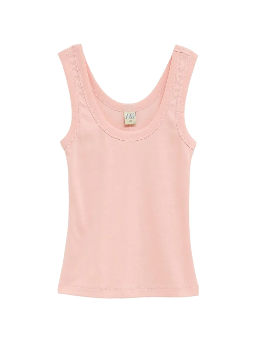 FLORE FLORE Canotta Hillie con scollo ampio - Rosa