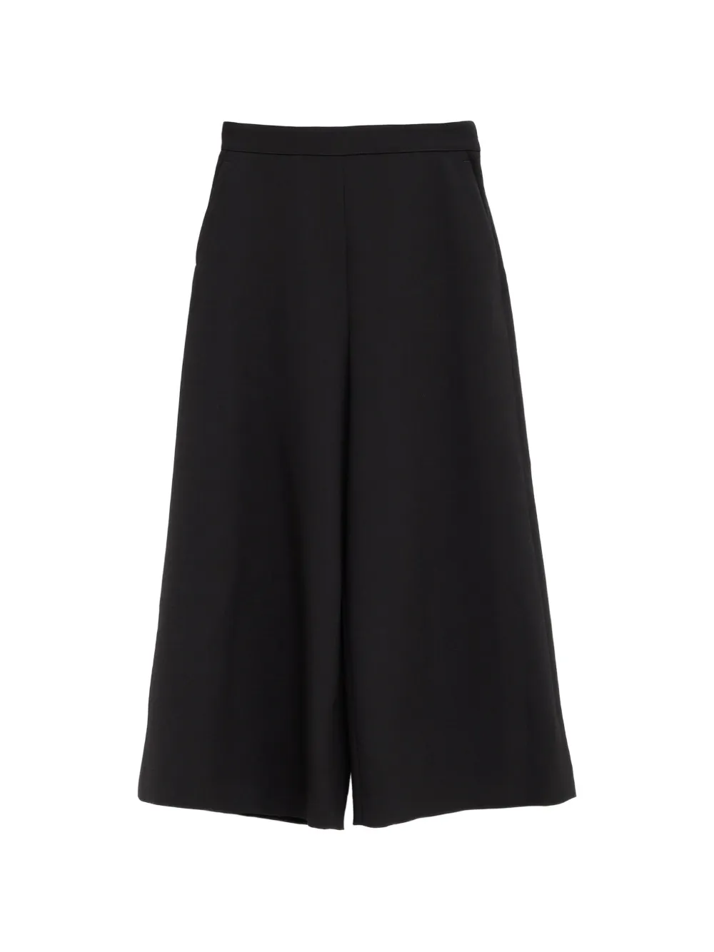 Chloé wide-leg cropped trousers - Nero