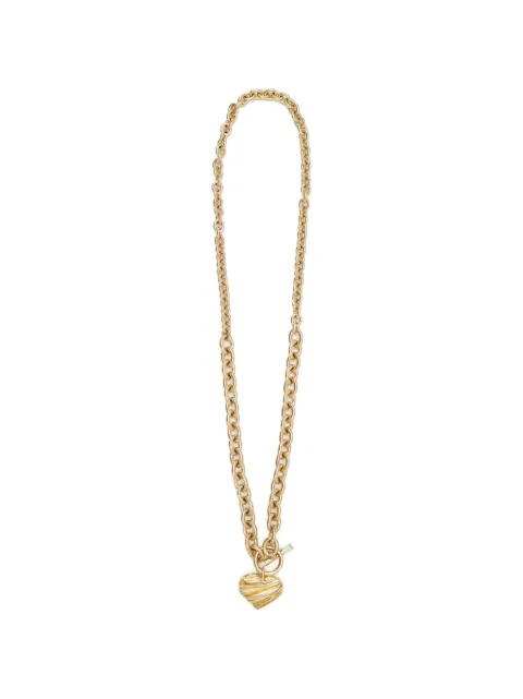 Chloé collar de cadena con dije de corazón