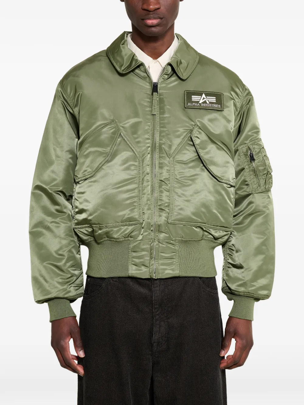 Alpha Industries CWU-45 Heritage bomber jacket - Verde