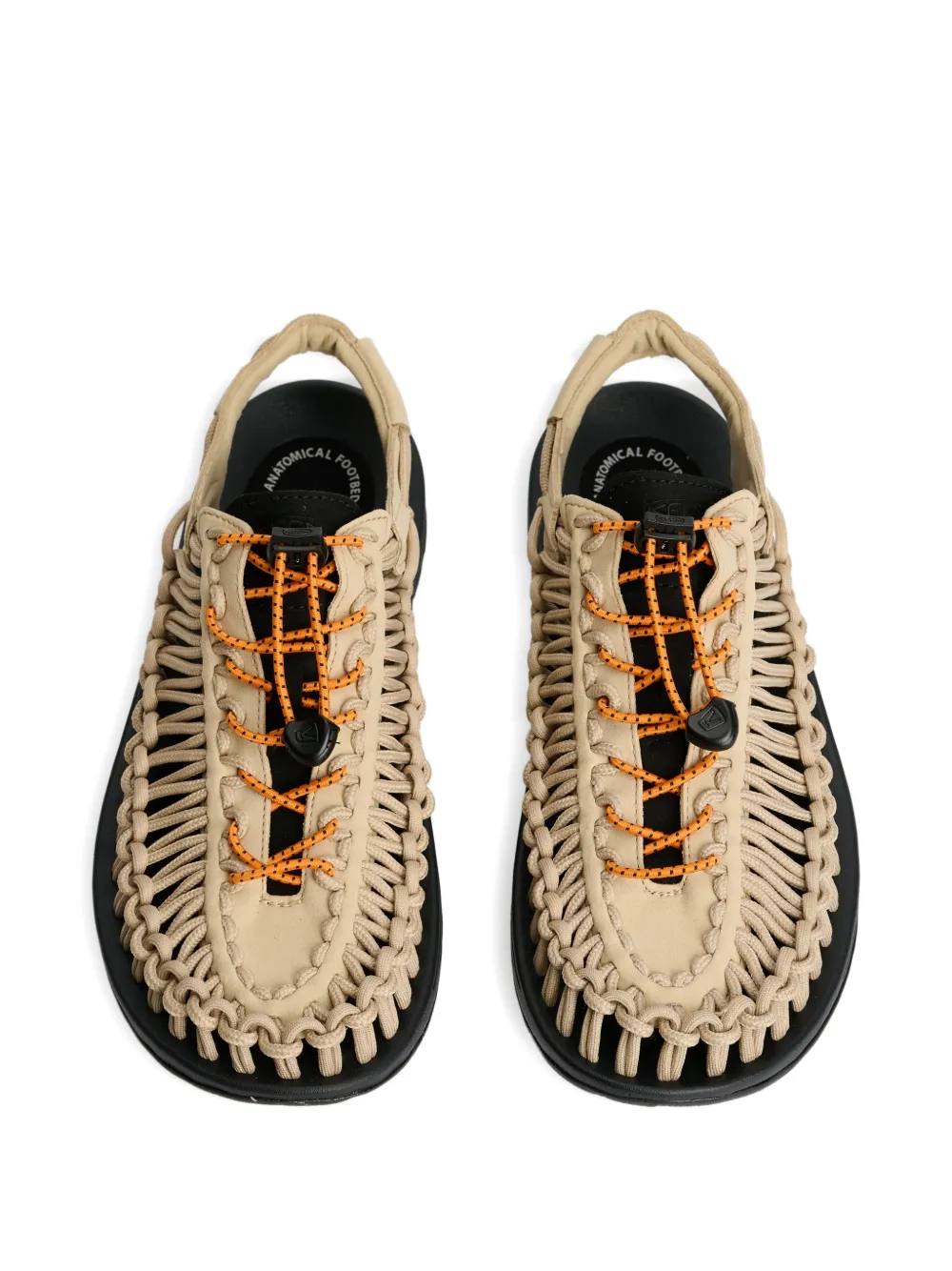 KEEN FOOTWEAR Uneek braided sneakers Beige