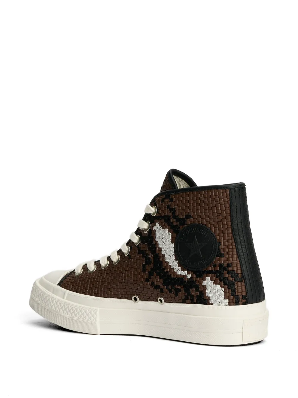 Converse Chuck Taylor All Star woven leather sneakers Bruin