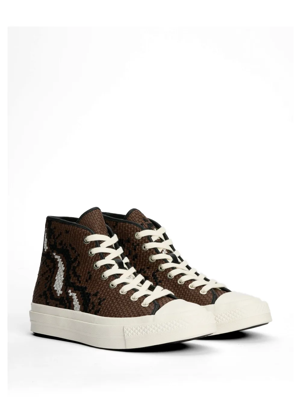 Converse Chuck Taylor All Star woven leather sneakers Bruin
