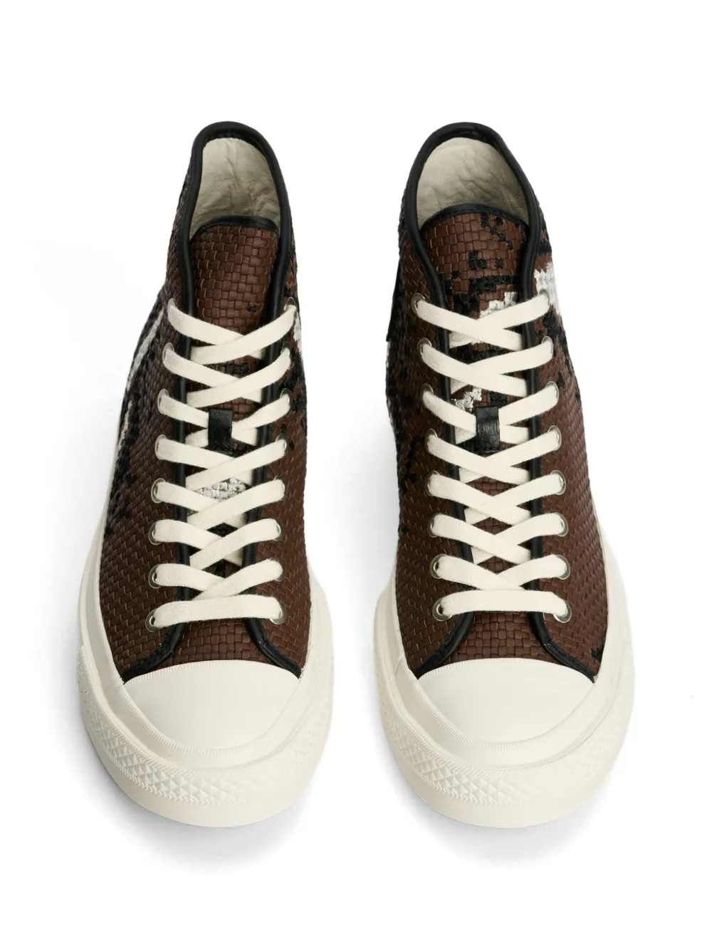 Converse Chuck Taylor All Star woven leather sneakers Bruin