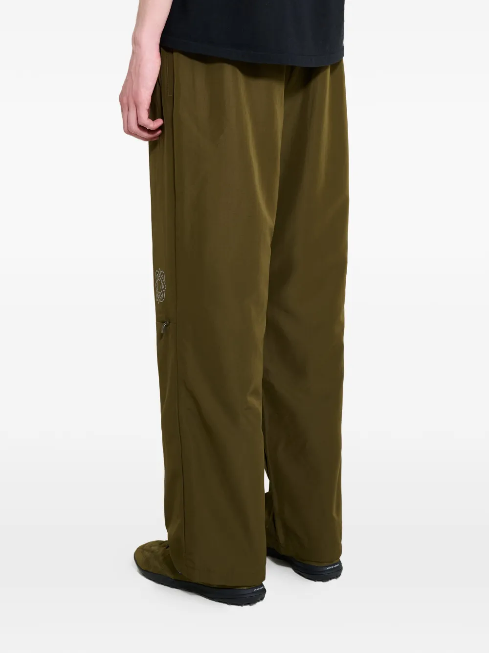 뉴발란스 logo-print track pants MB62N7DE