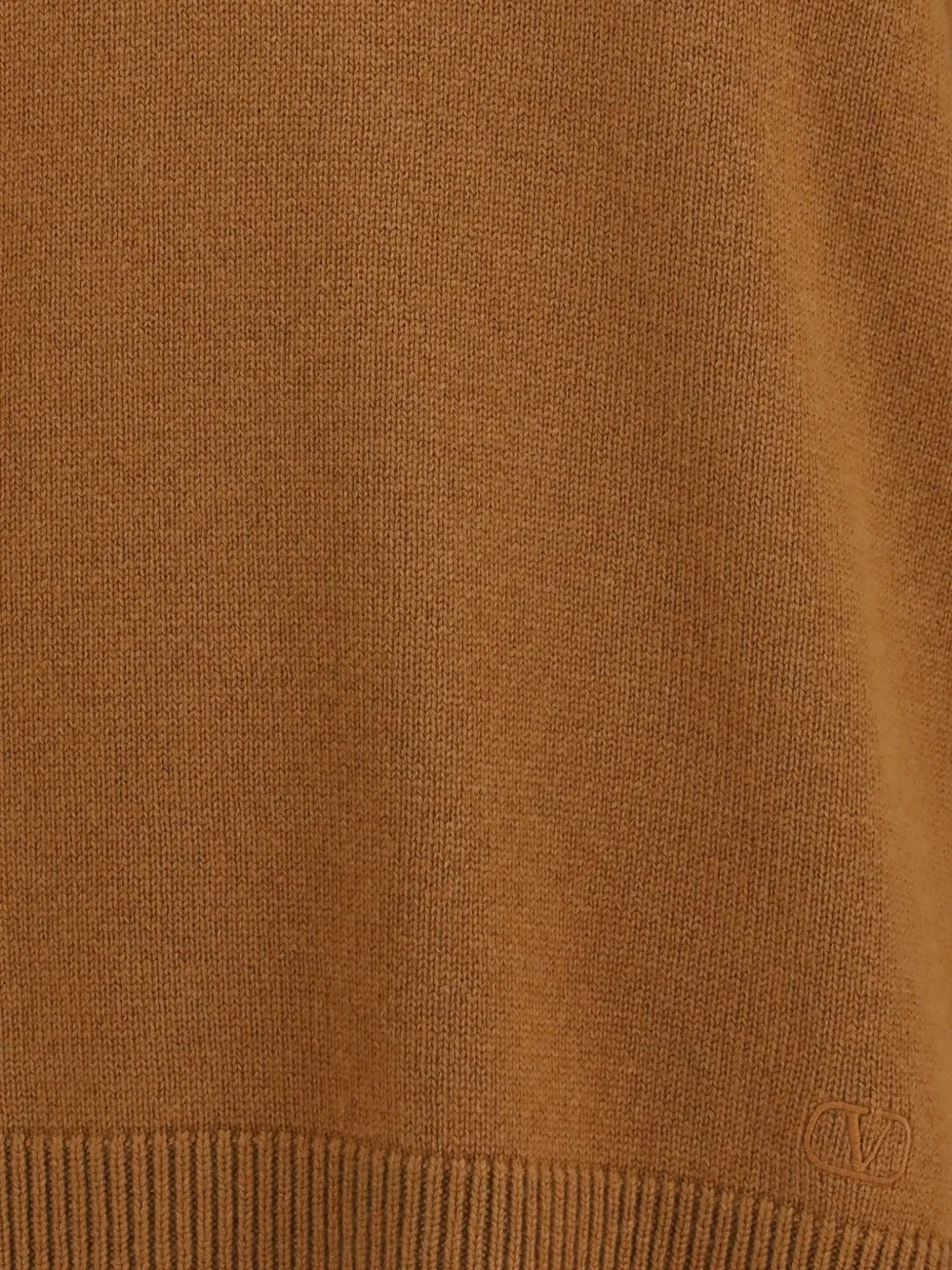 Valentino Garavani Kasjmier trui met polokraag Beige