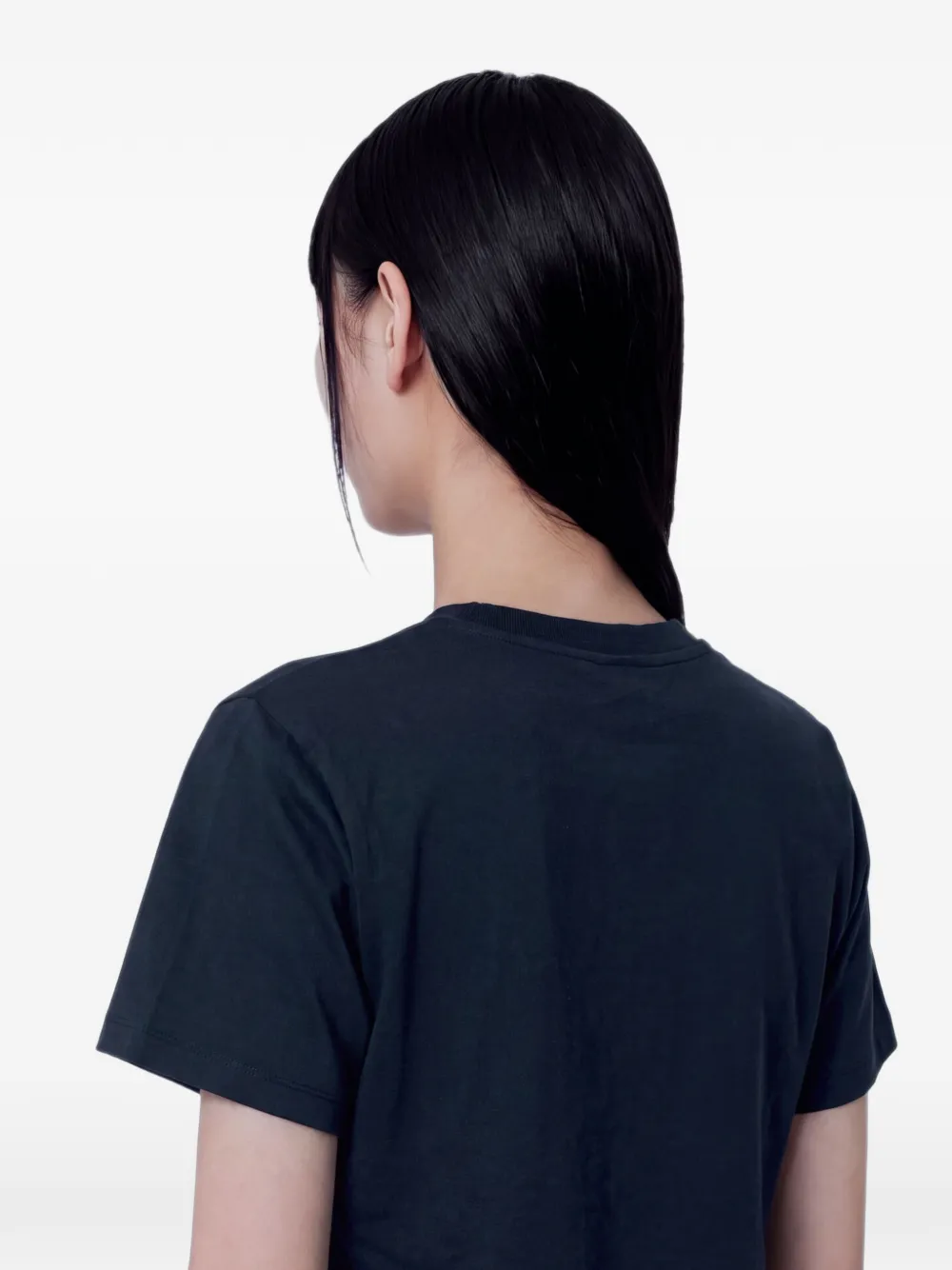 GANNI T-shirt met aardbeienprint Zwart