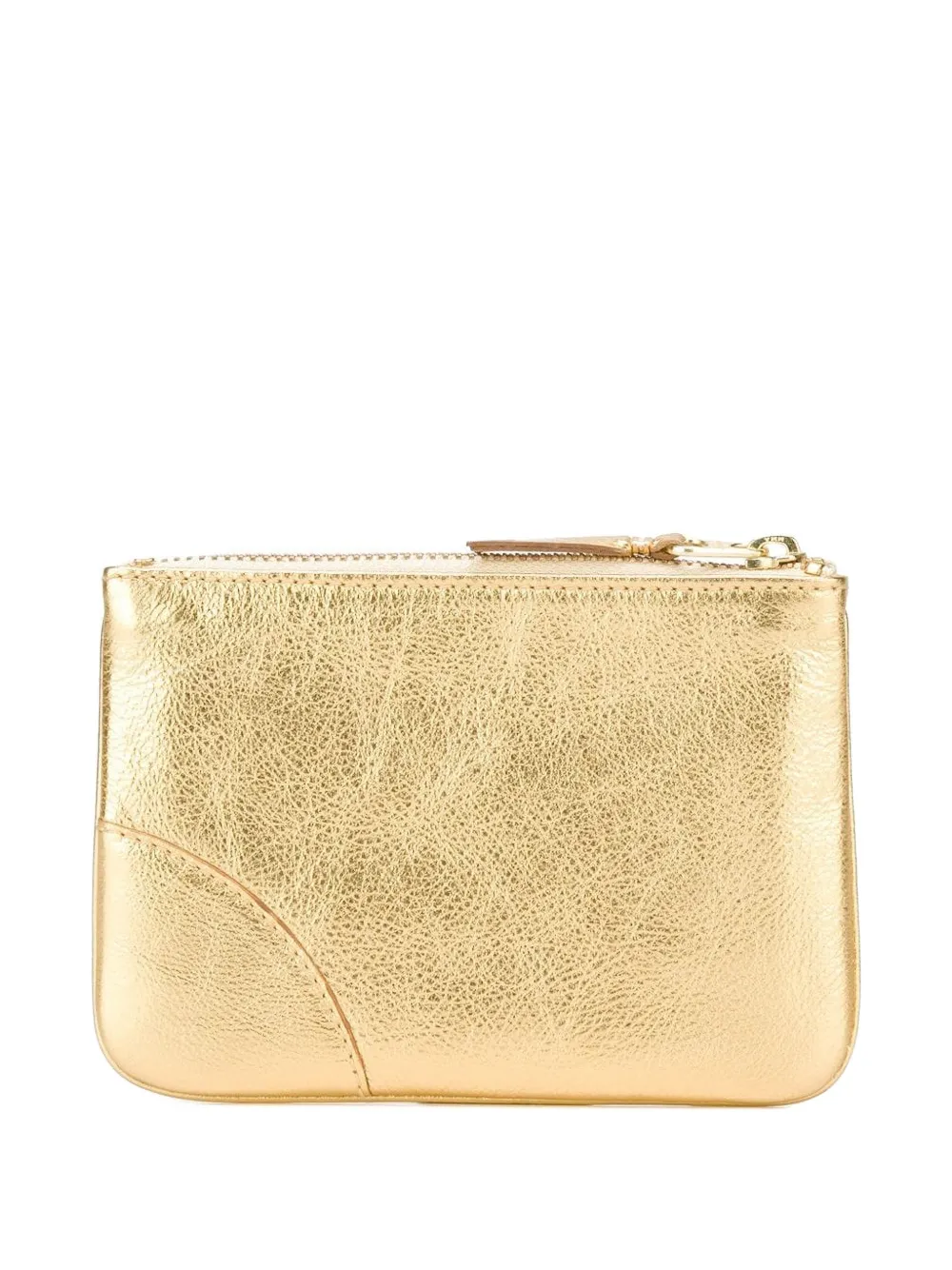 Comme Des Garçons Wallet portemonnee van leer Goud