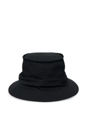 Yohji Yamamoto グレー フェルトハット ウール 帽子 防寒 Yohji Yamamoto グレー フェルトハット ウール 帽子 防寒 Yohji
