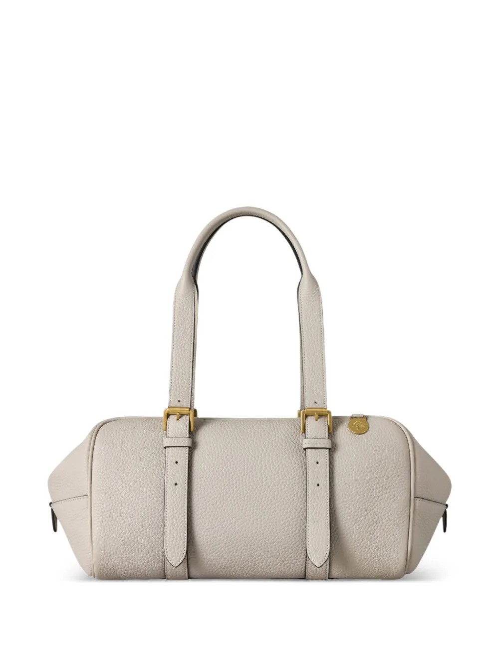 Mulberry Boston leren schoudertas Grijs