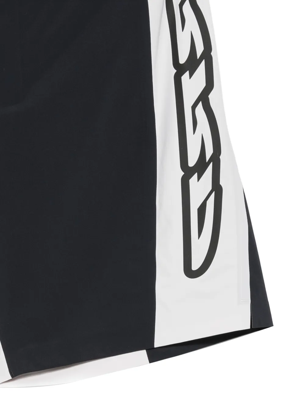 RRD Surfshorts met logoprint en vlakken Zwart