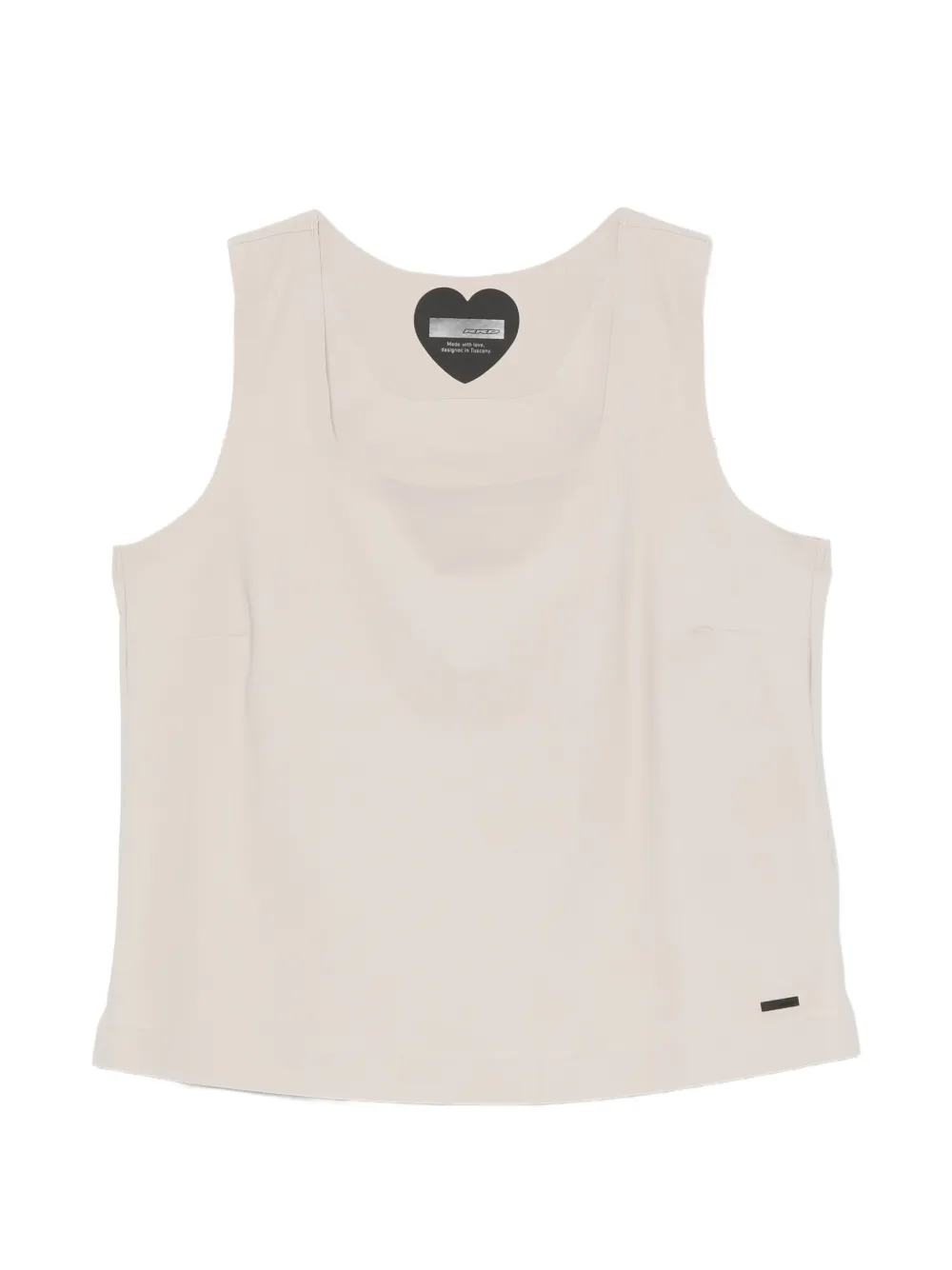 Roberto Ricci Designs square-neck sleeveless top - Grigio