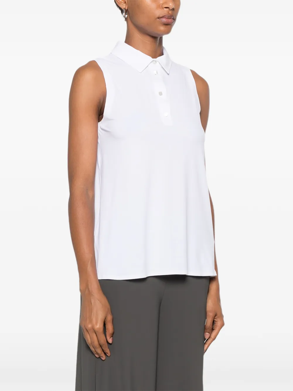  Rrd Polo Sin Mangas - Blanco 
