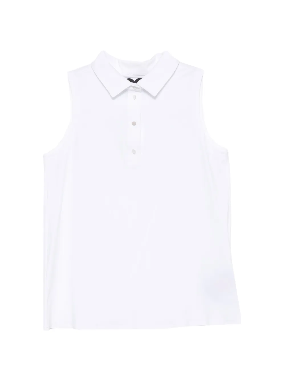 Roberto Ricci Designs sleeveless polo top - Weiß