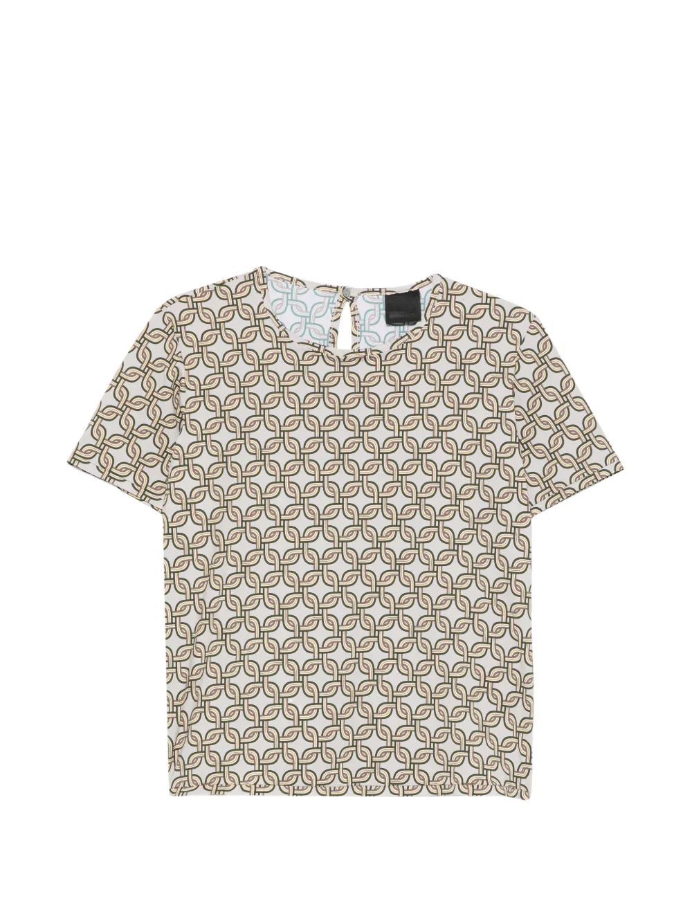 Roberto Ricci Designs geometric-print top - Grigio