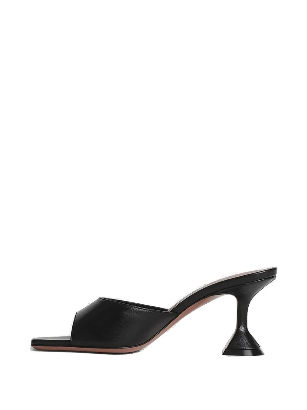 Amina Muaddi Lupita sandalen met open neus Zwart