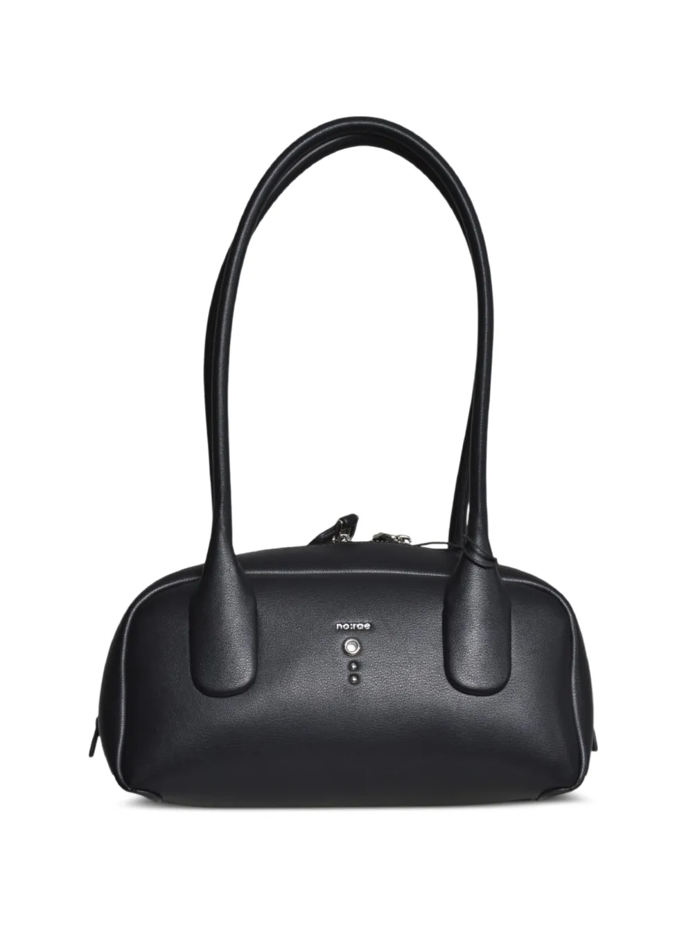 no:rae small Teti leather tote bag - Nero