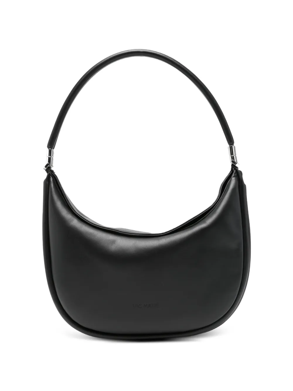 Vic Matie Borsa a spalla in pelle - Nero