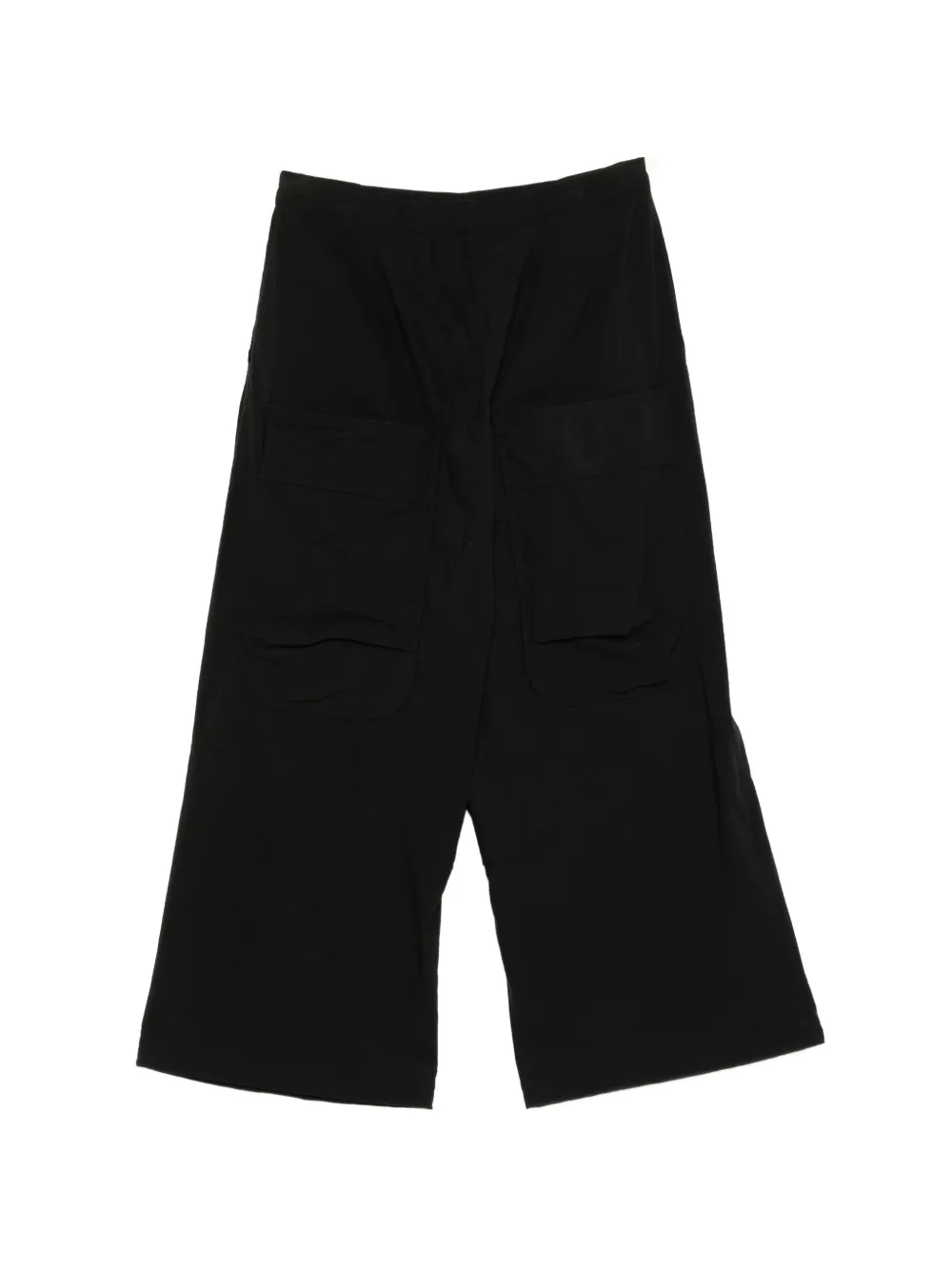 Rundholz Plooibroek met details Zwart