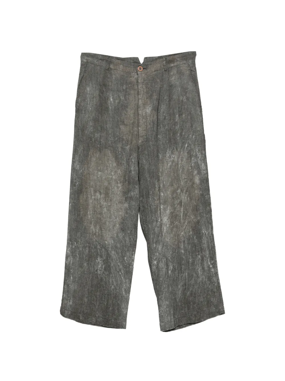 Rundholz striped trousers - Grau