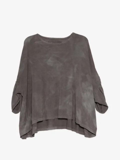 Rundholz T-shirt med pufærmer