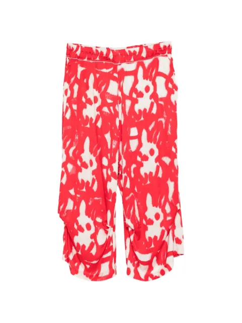 Rundholz abstract-print trousers