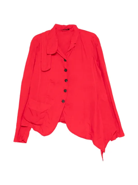 Rundholz asymmetric-hem jacket 