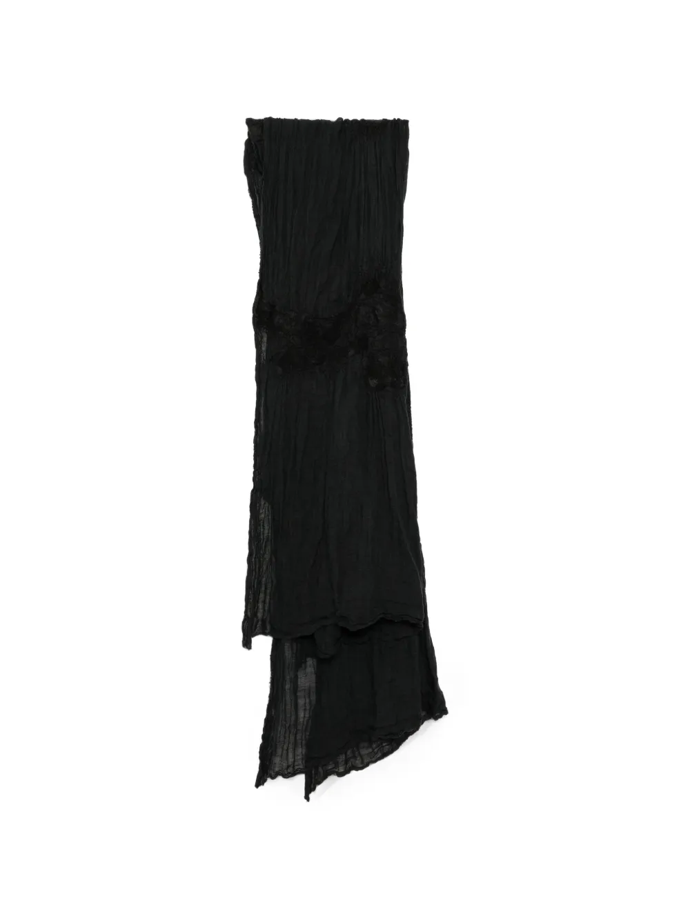 BIEK VERSTAPPEN felted scarf - Nero