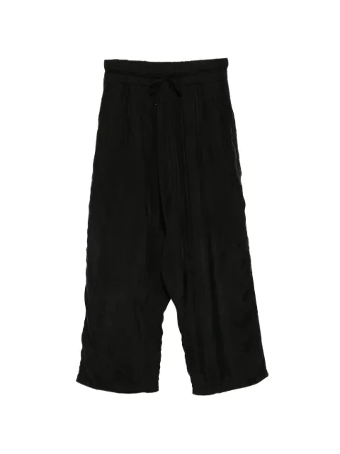 Rundholz pantalones fruncidos con cordones