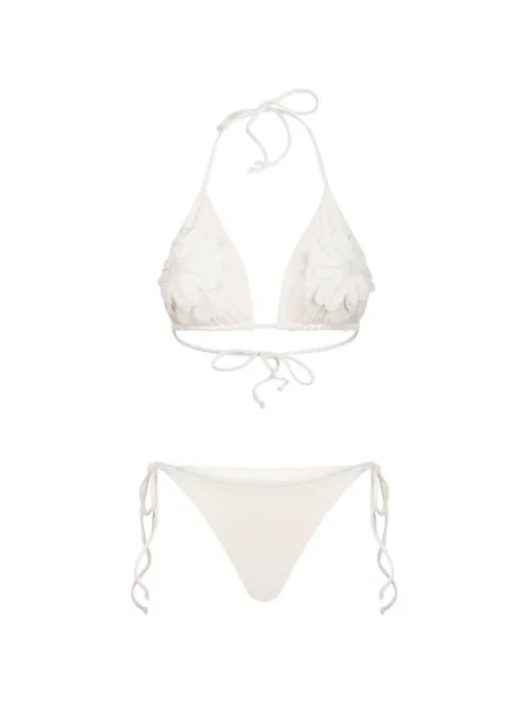 BIKINVILLE bikini Marzia con aplique floral