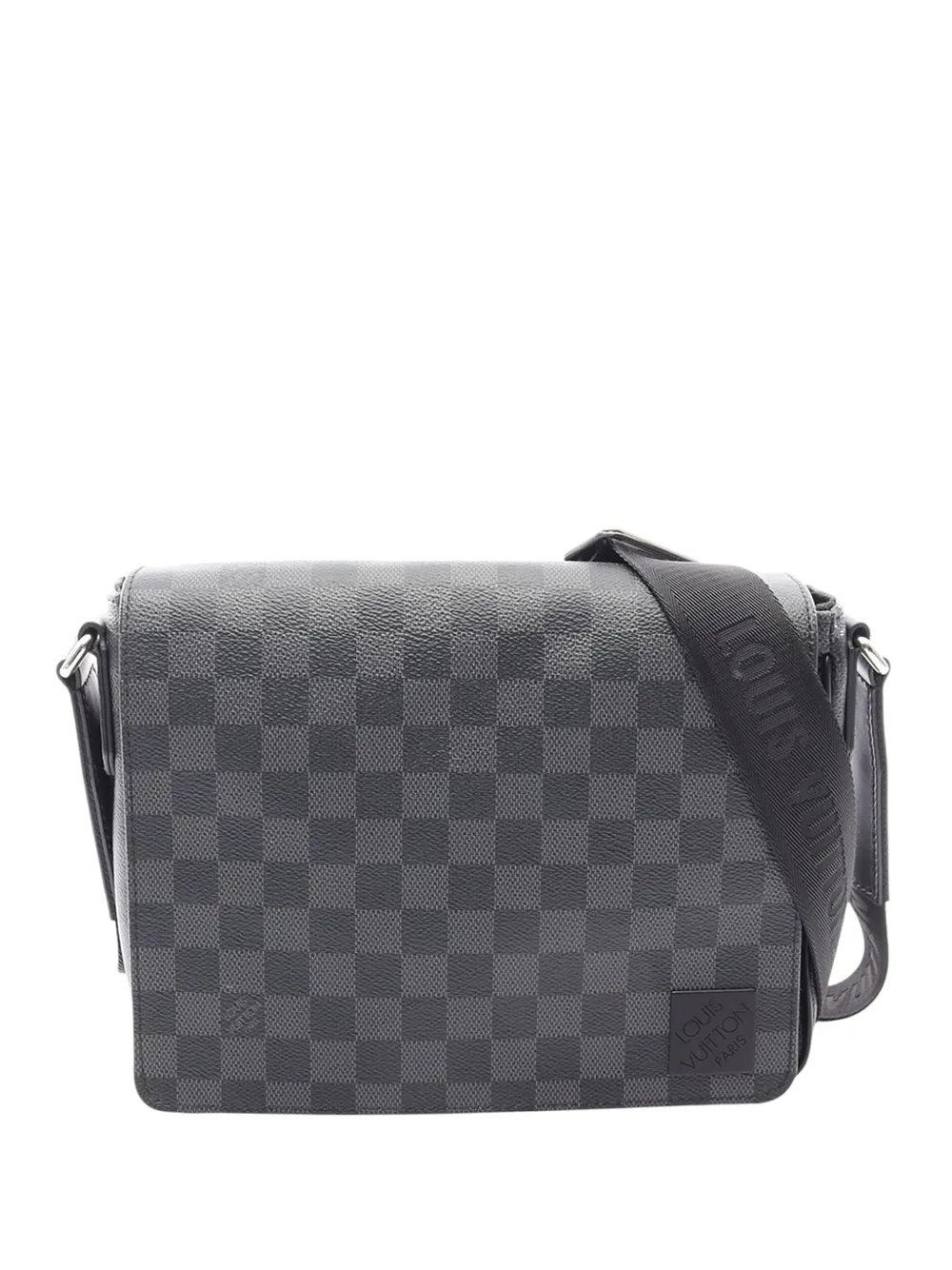 Louis Vuitton Pre-Owned 2010-2026 Damier Graphite District PM crossbody bag - Schwarz