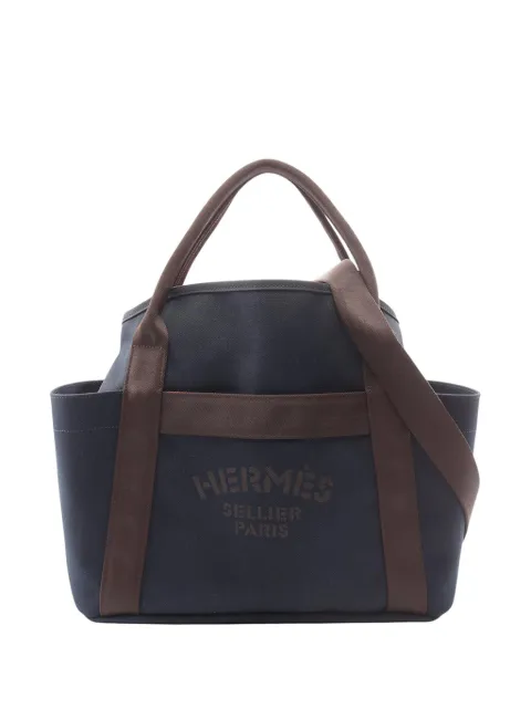 Hermès Pre-Owned bolsa satchel Sac de Pansage Grooming Bag 2019