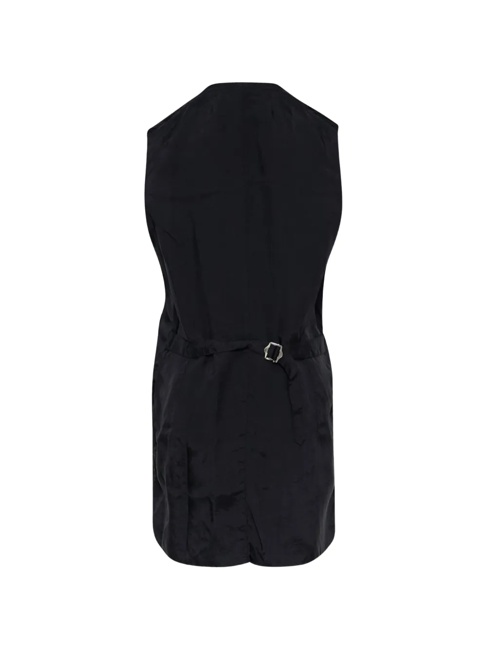 Comme Des Garçons Comme Des Garçons Heavy Kersey gilet Zwart