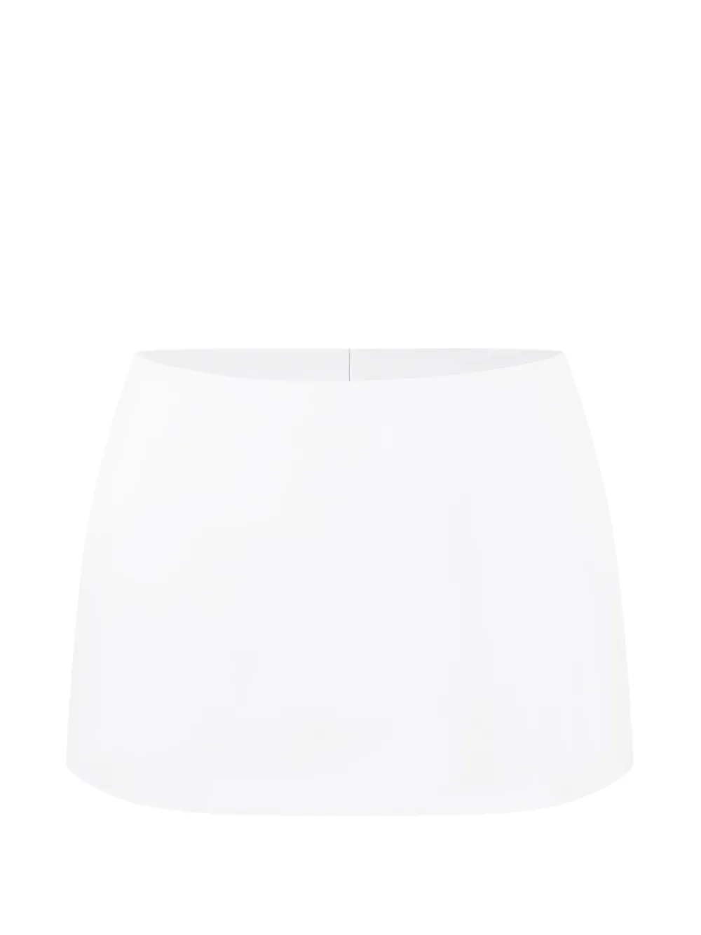 Stolen Stores low-waist mini skirt - Bianco
