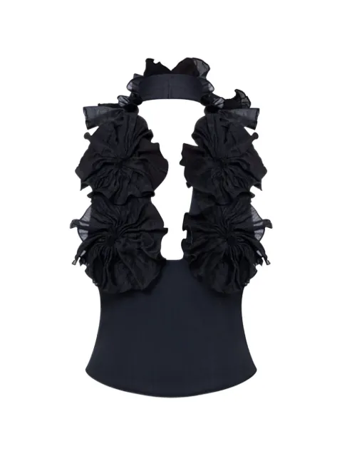 Stolen Stores Lotus Leaf ruffled top