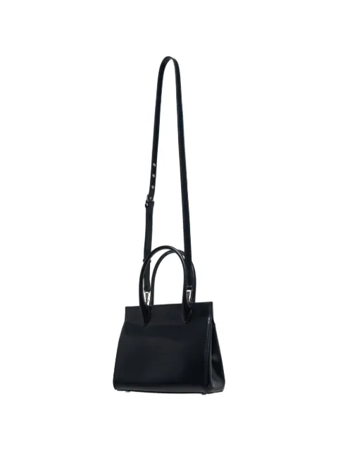 Comme Des Garçons Square Magnet leather tote bag