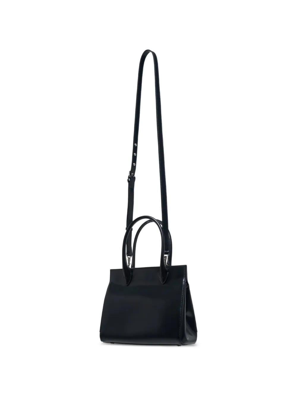バッグ COMME des GARCONS square bag Black Comme Des Garçons Square Magnet Leather Tote Bag | Black | FARFETCH