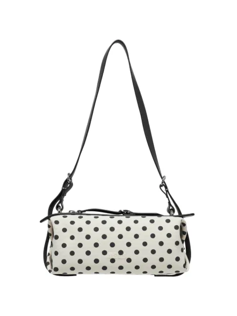 MSGM polka-dot striped shoulder bag