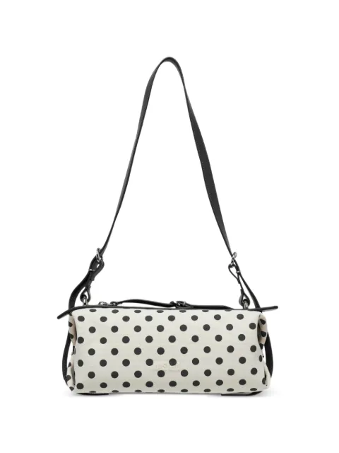 MSGM polka-dot striped shoulder bag