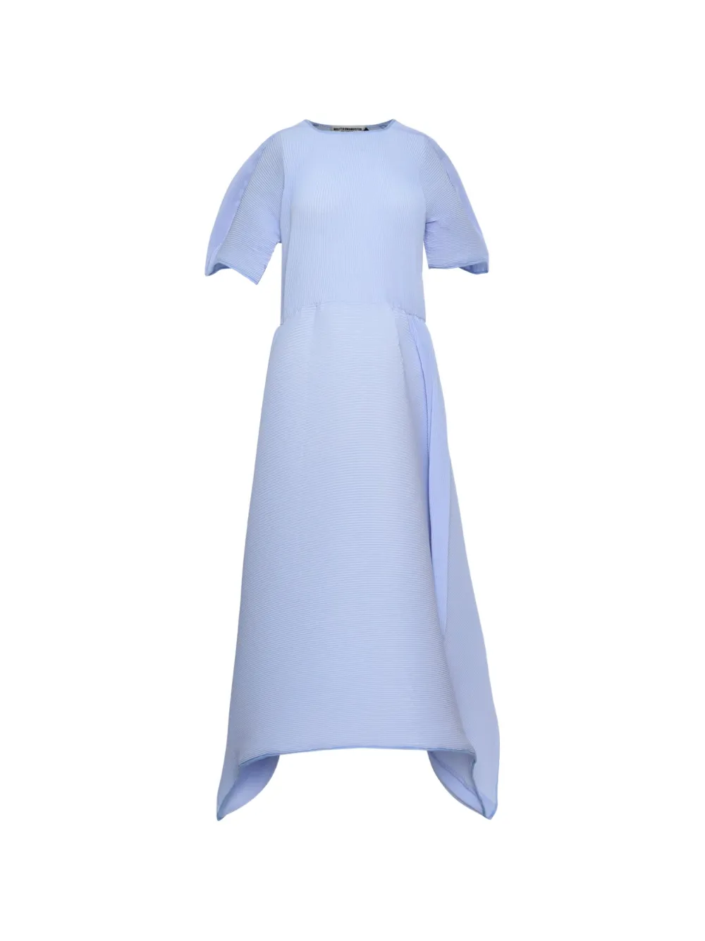 Melitta Baumeister ripple-texture dress - Blu