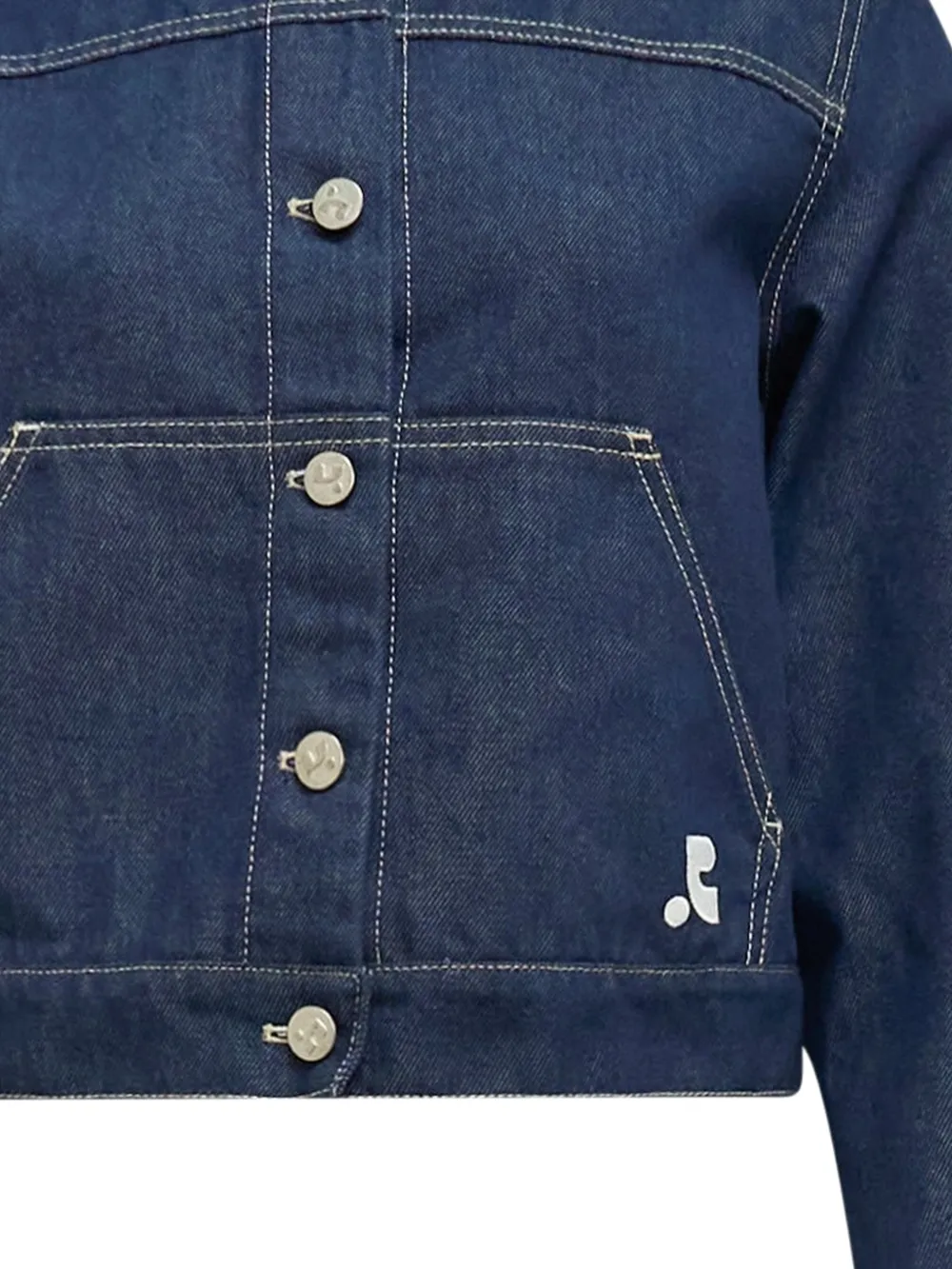  Rest & Recreation Chaqueta Vaquera Con Capucha - Azul 