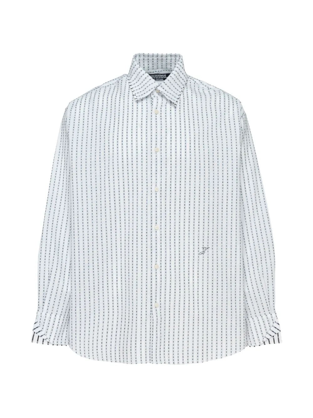 Jacquemus La Chemise Letro striped shirt - Bianco