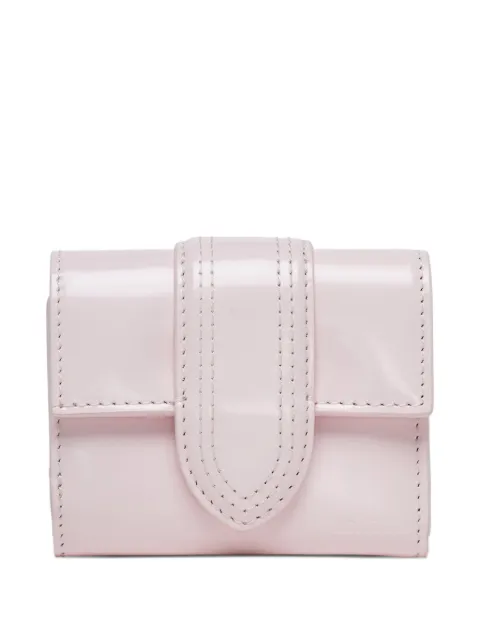 Jacquemus Le Compact Bambino patent-leather wallet