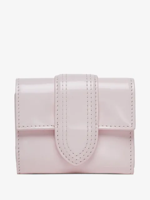Jacquemus Le Compact Bambino patent-leather wallet