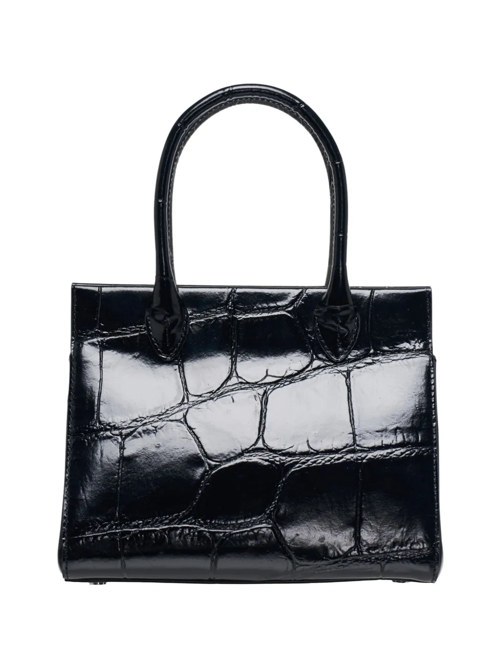Comme Des Garçons crocodile-effect tote bag - Nero