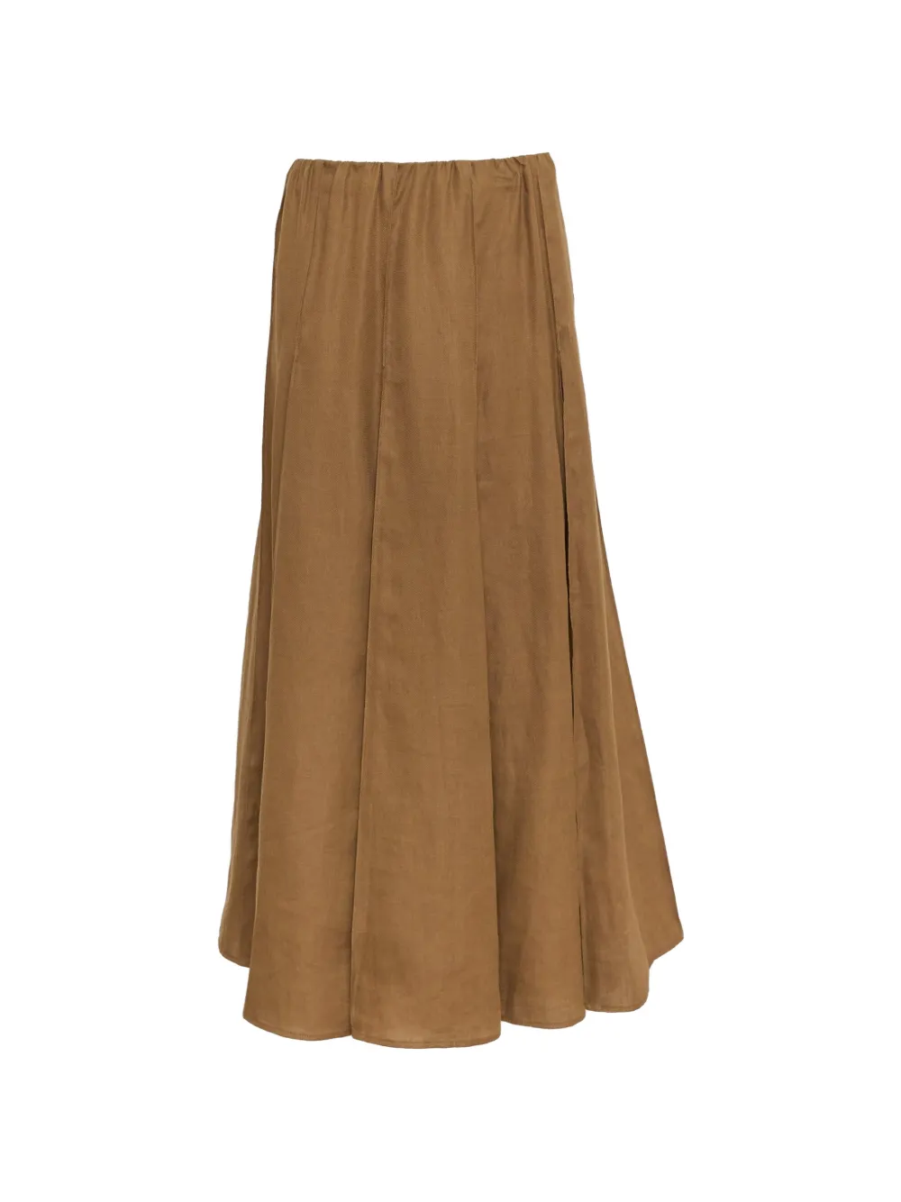 THE LOOM Petal flared maxi skirt - Marrone