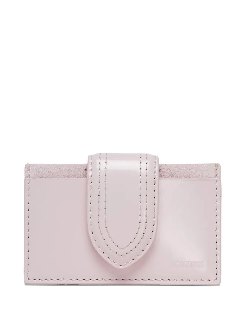 Jacquemus Le Porte-Cartes Bambino leather card holder - Rosa