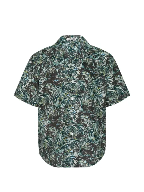 Auralee printed silk shirt
